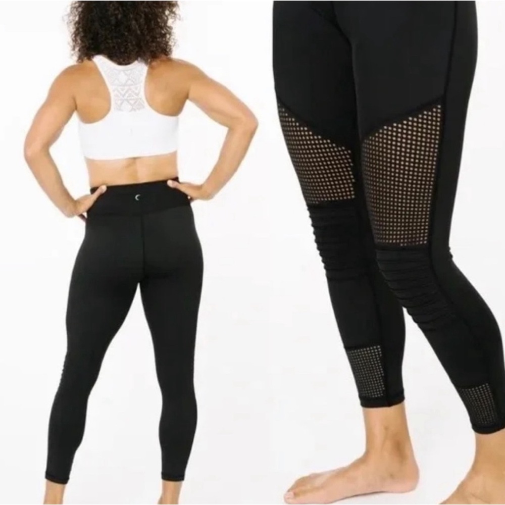 ZYIA black moto leggings